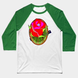 Rose Baseball T-Shirt